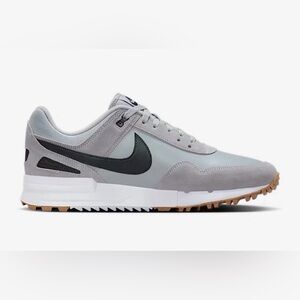 Nike Air Pegasus 89 Men’s Golf Shoes-Gray/White/Med. Brown-Size 8.5 NIB⛳️